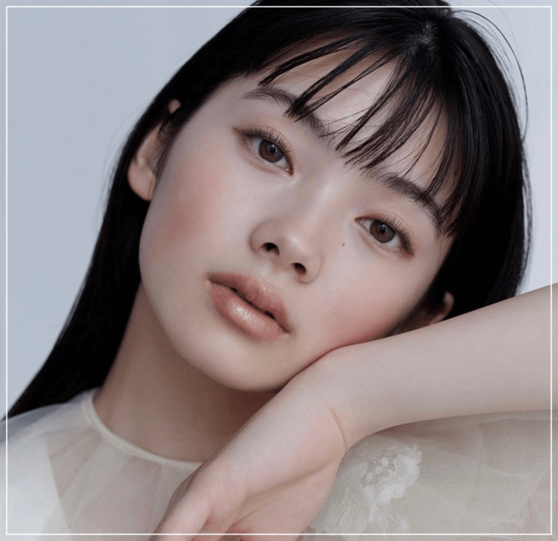 透明感のあるメイクをした南琴奈さん