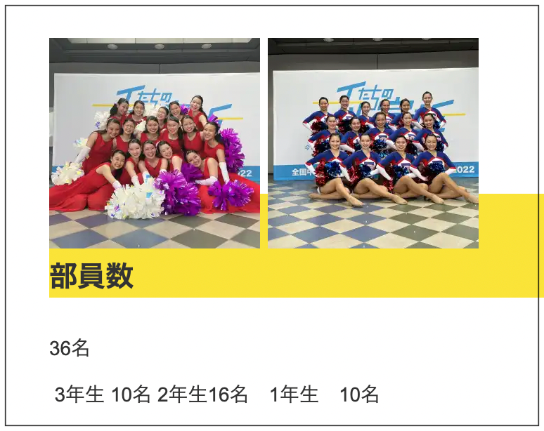 2022年市立船橋高校ダンス部