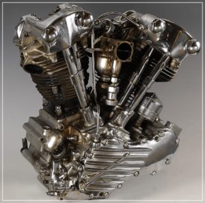 ハーレーダビッドソンのナックルヘッドエンジン